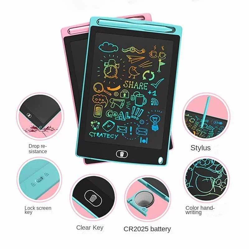 4.4/8.5/inch LCD Writing Tablet Drawing Board Kids Graffiti Sketchpad Toys