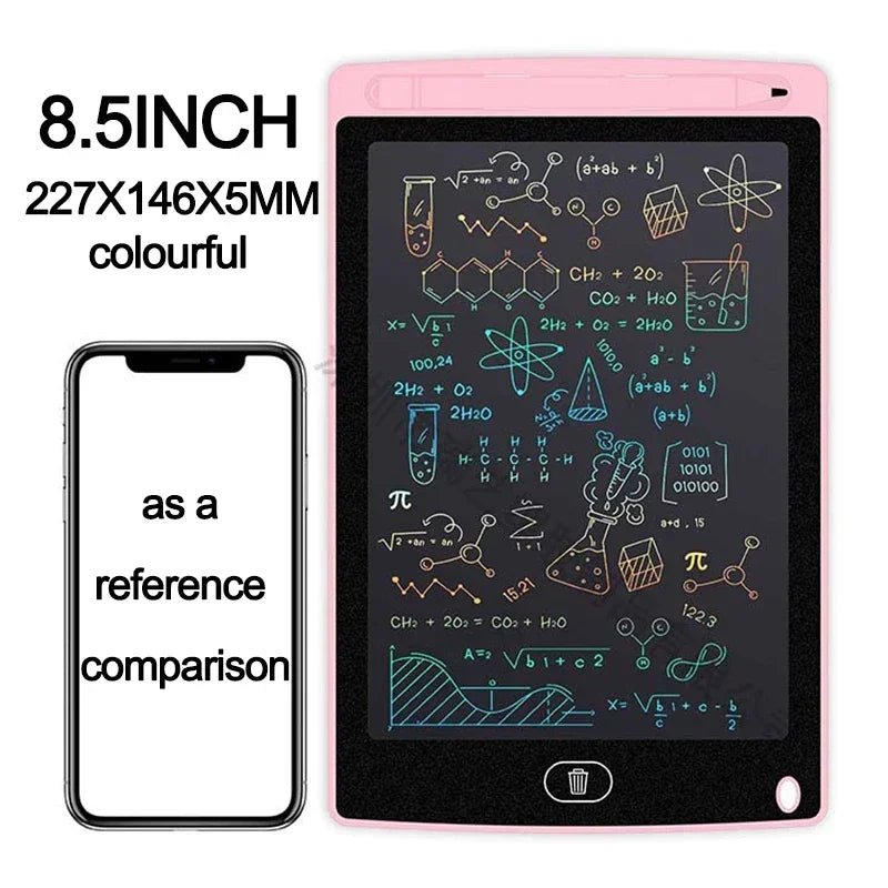 4.4/8.5/inch LCD Writing Tablet Drawing Board Kids Graffiti Sketchpad Toys